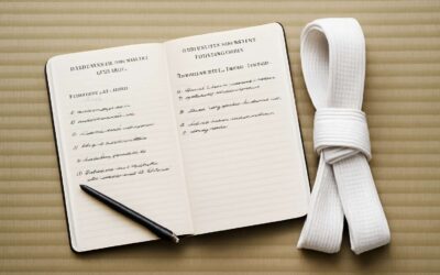 Grind to master: brazilian jiu jitsu journal of growth and grit.